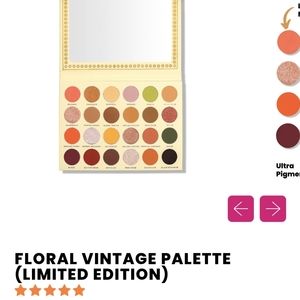 Ace Beautē - Floral Vintage Eyeshadow Pallet
